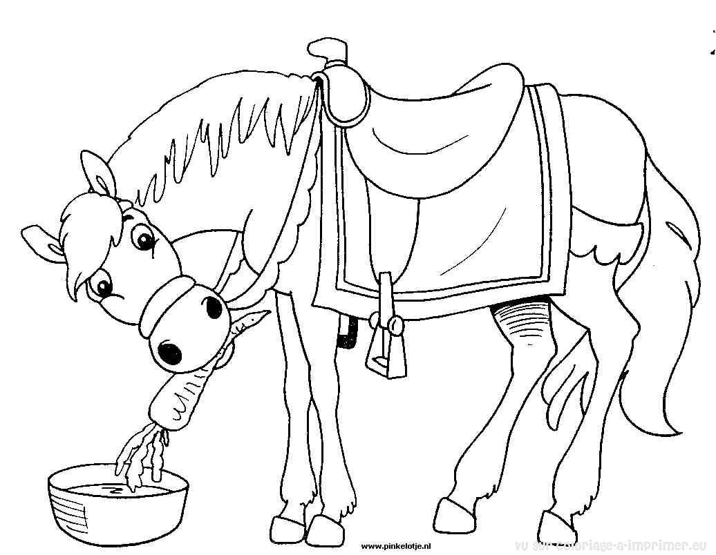 Coloring page: Horse (Animals) #2347 - Free Printable Coloring Pages