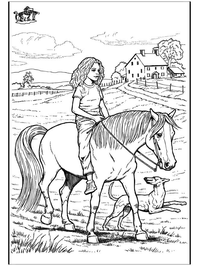 Coloring page: Horse (Animals) #2358 - Free Printable Coloring Pages