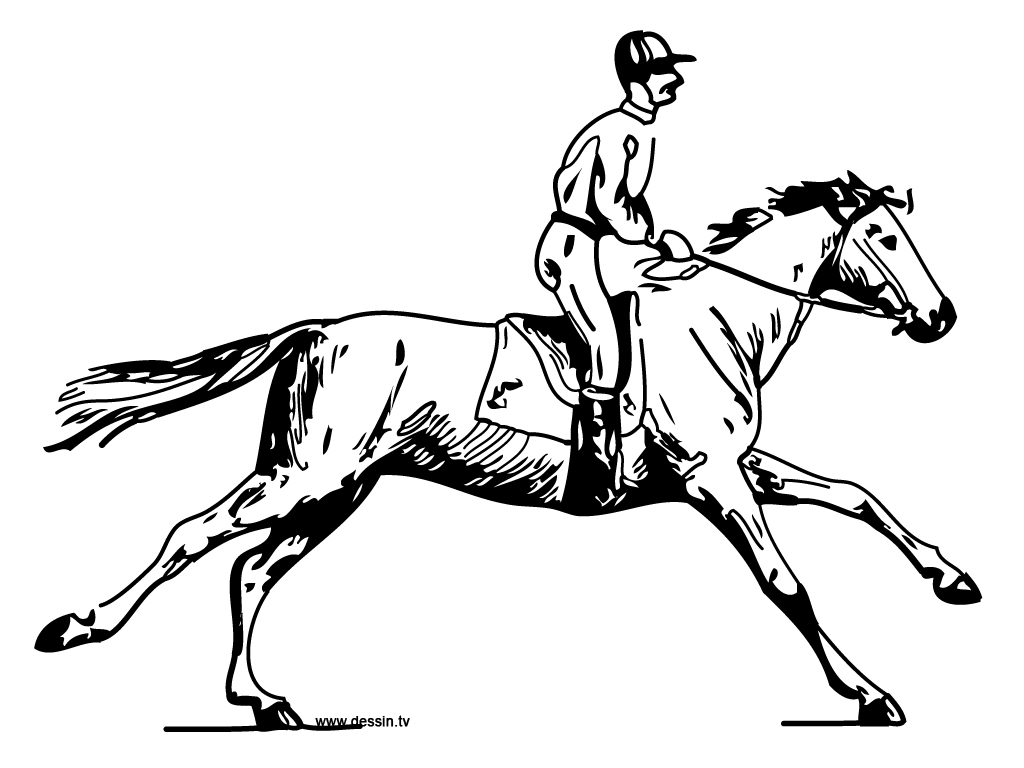 Coloring page: Horse (Animals) #2360 - Free Printable Coloring Pages