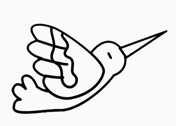 Coloring page: Humming-bird (Animals) #3809 - Free Printable Coloring Pages