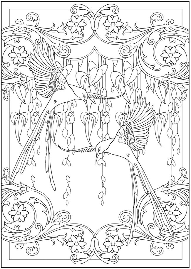 Coloring page: Humming-bird (Animals) #3851 - Free Printable Coloring Pages