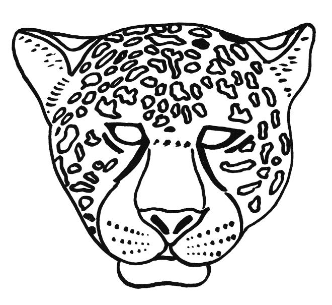 Drawing Jaguar #9011 (Animals) – Printable coloring pages