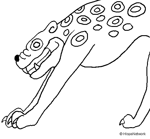 Coloring page: Jaguar (Animals) #9016 - Free Printable Coloring Pages