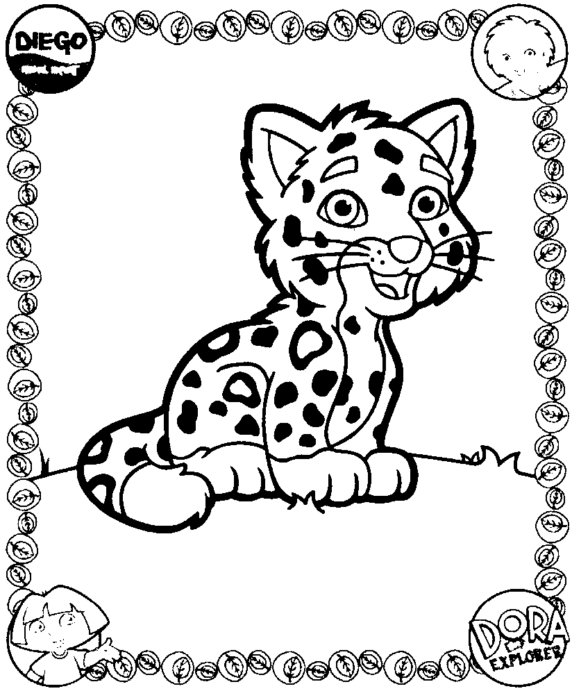 Coloring page: Jaguar (Animals) #9024 - Free Printable Coloring Pages