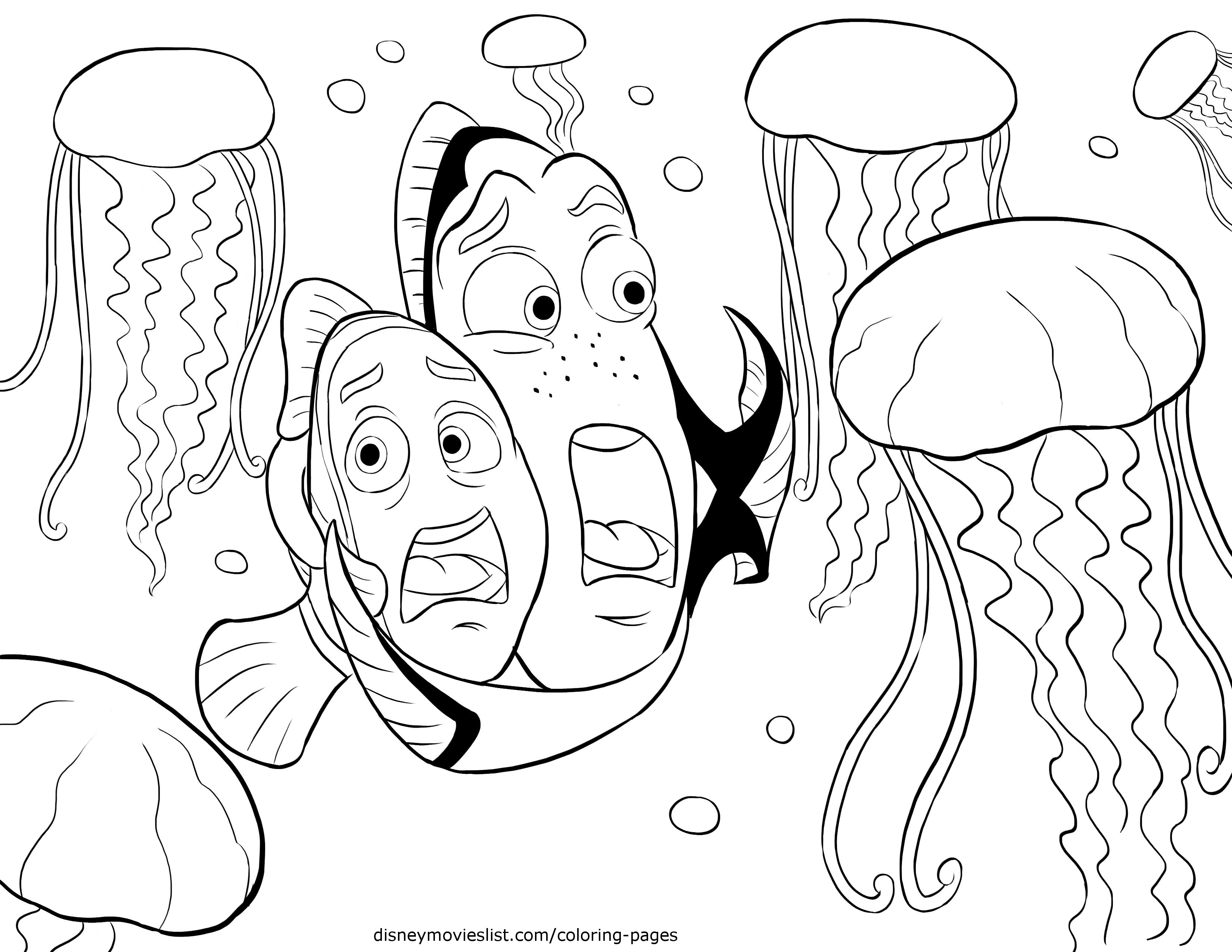 Coloring page: Jellyfish (Animals) #20474 - Free Printable Coloring Pages