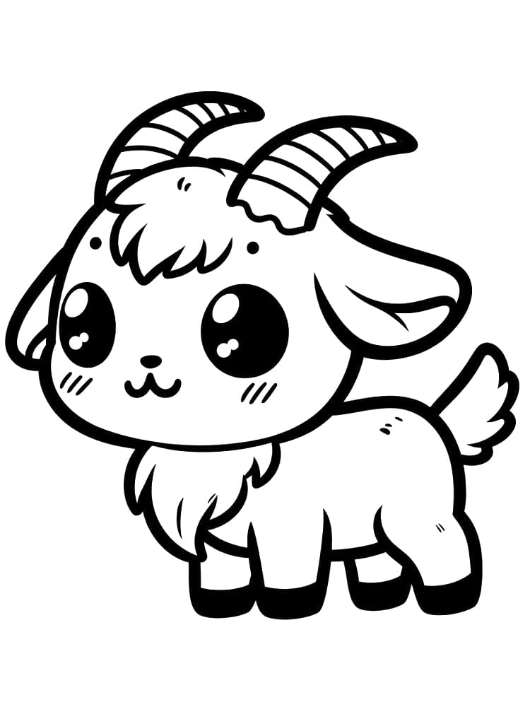 Free printable Kawaii Animals coloring page #209258 from Animals collection