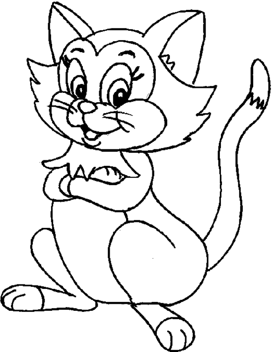 Coloring page: Kitten (Animals) #18048 - Free Printable Coloring Pages