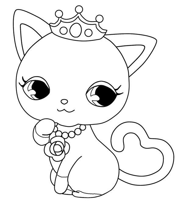 Coloring page: Kitten (Animals) #18088 - Free Printable Coloring Pages