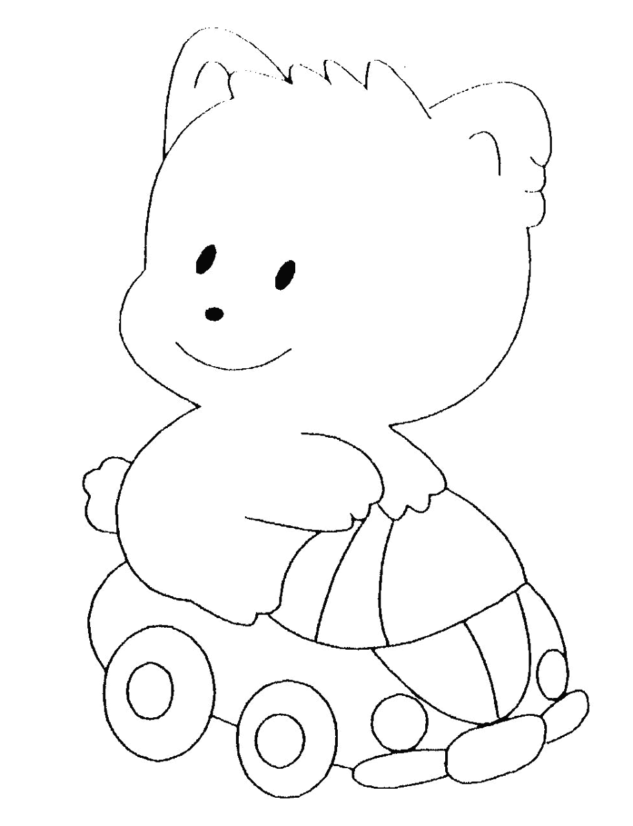 Coloring page: Kitten (Animals) #18105 - Free Printable Coloring Pages