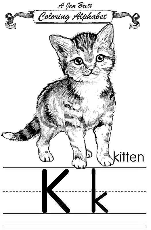 Coloring page: Kitten (Animals) #18140 - Free Printable Coloring Pages