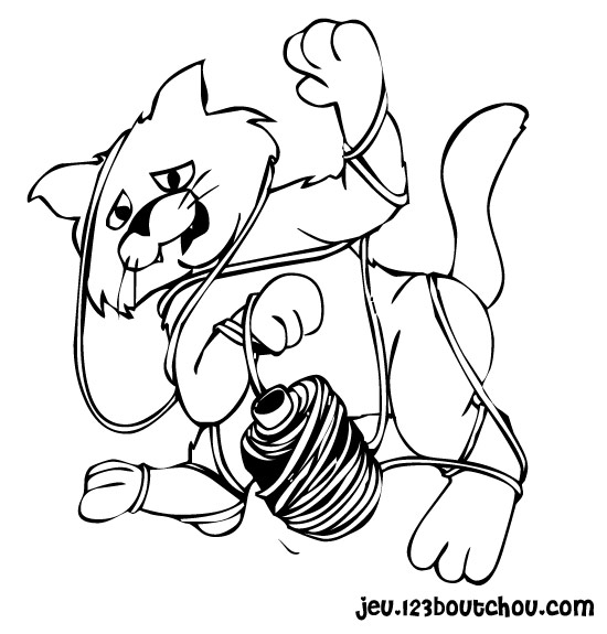 Coloring page: Kitten (Animals) #18178 - Free Printable Coloring Pages