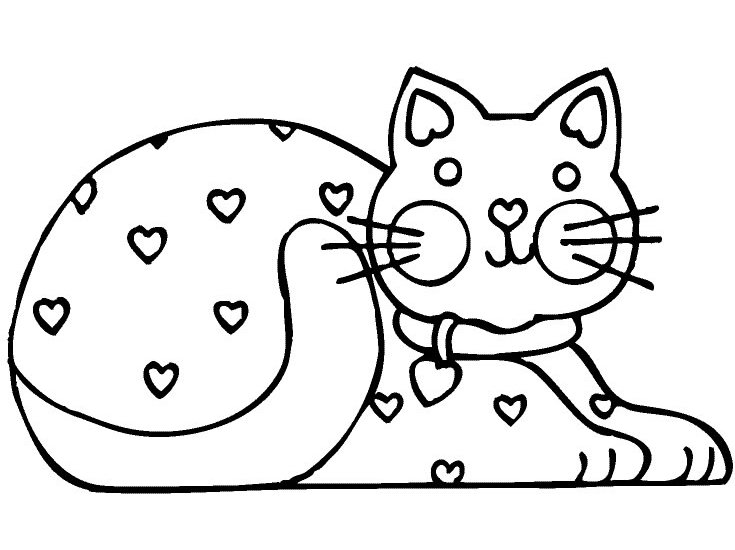 Coloring page: Kitten (Animals) #18187 - Free Printable Coloring Pages