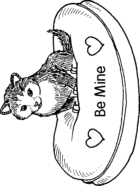 Coloring page: Kitten (Animals) #18203 - Free Printable Coloring Pages