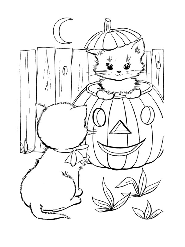 Coloring page: Kitten (Animals) #18215 - Free Printable Coloring Pages