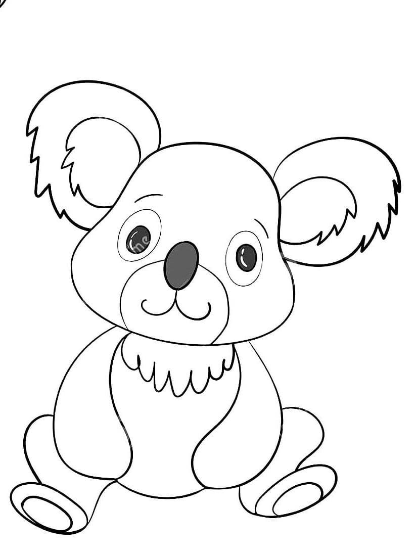 Free printable Koala coloring page #178766 from Animals collection