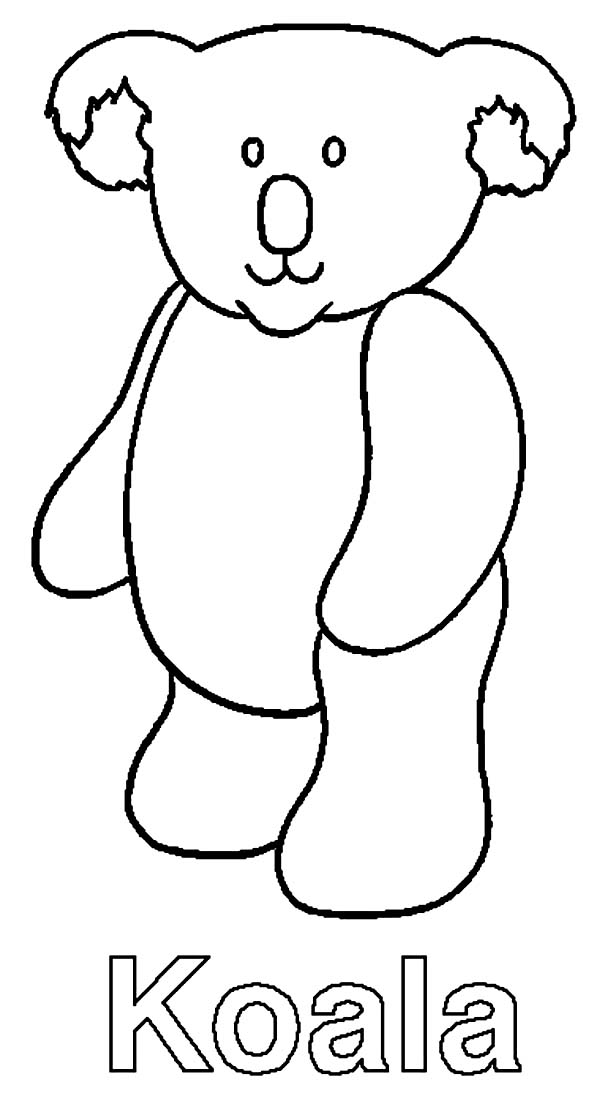 Coloring page: Koala (Animals) #9367 - Free Printable Coloring Pages
