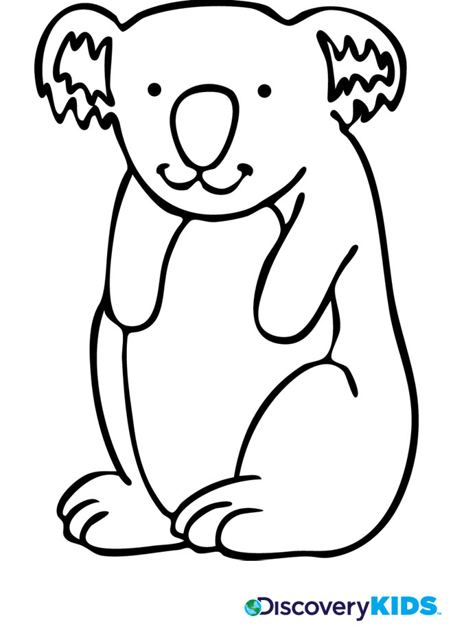Coloring page: Koala (Animals) #9380 - Free Printable Coloring Pages