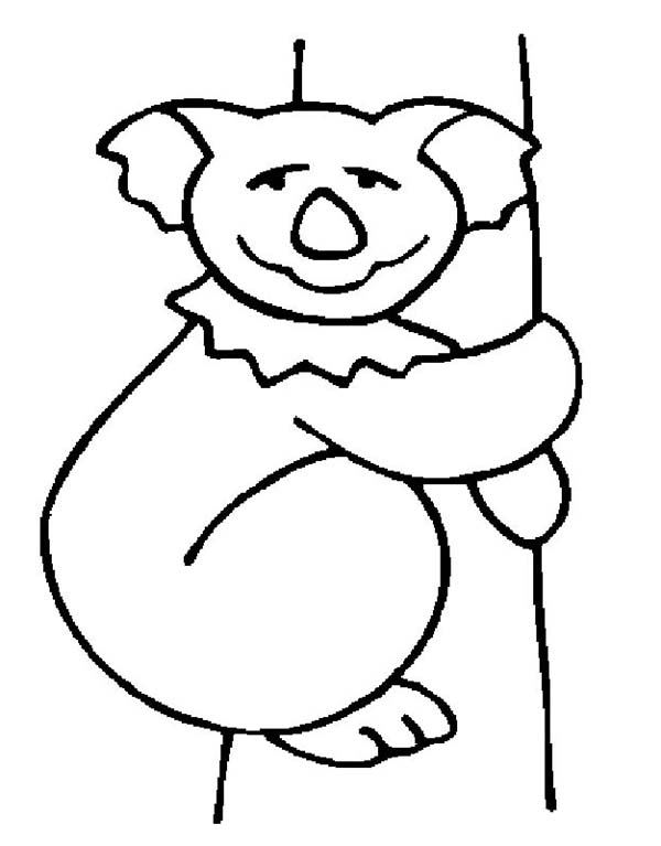 Coloring page: Koala (Animals) #9421 - Free Printable Coloring Pages