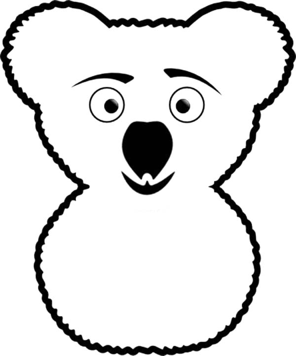 Coloring page: Koala (Animals) #9459 - Free Printable Coloring Pages