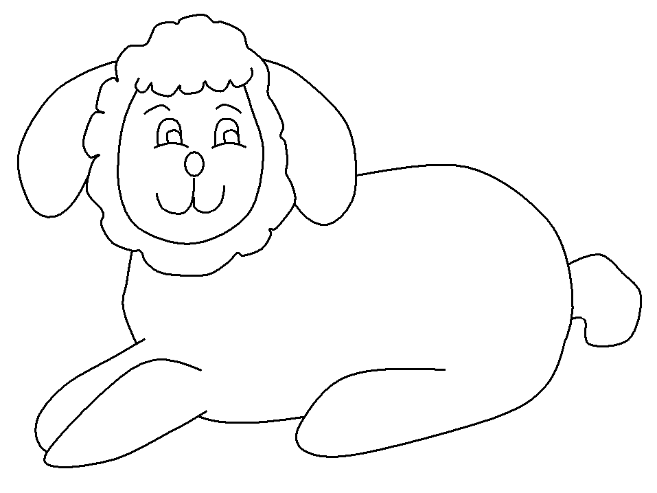 Coloring page: Lamb (Animals) #209 - Free Printable Coloring Pages
