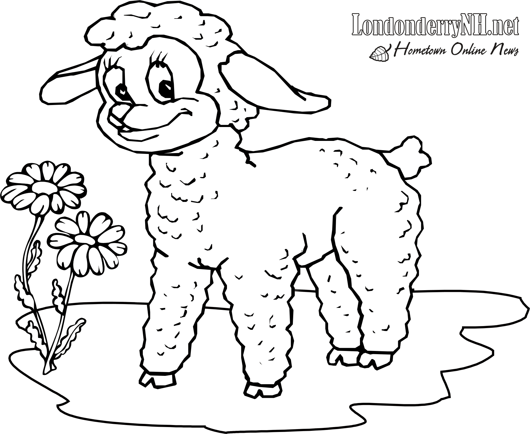 Coloring page: Lamb (Animals) #210 - Free Printable Coloring Pages