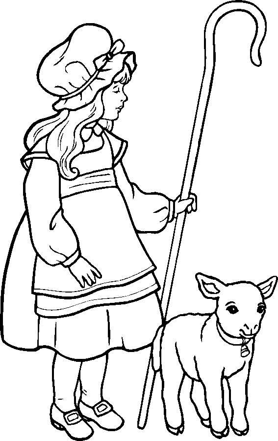 Coloring page: Lamb (Animals) #247 - Free Printable Coloring Pages