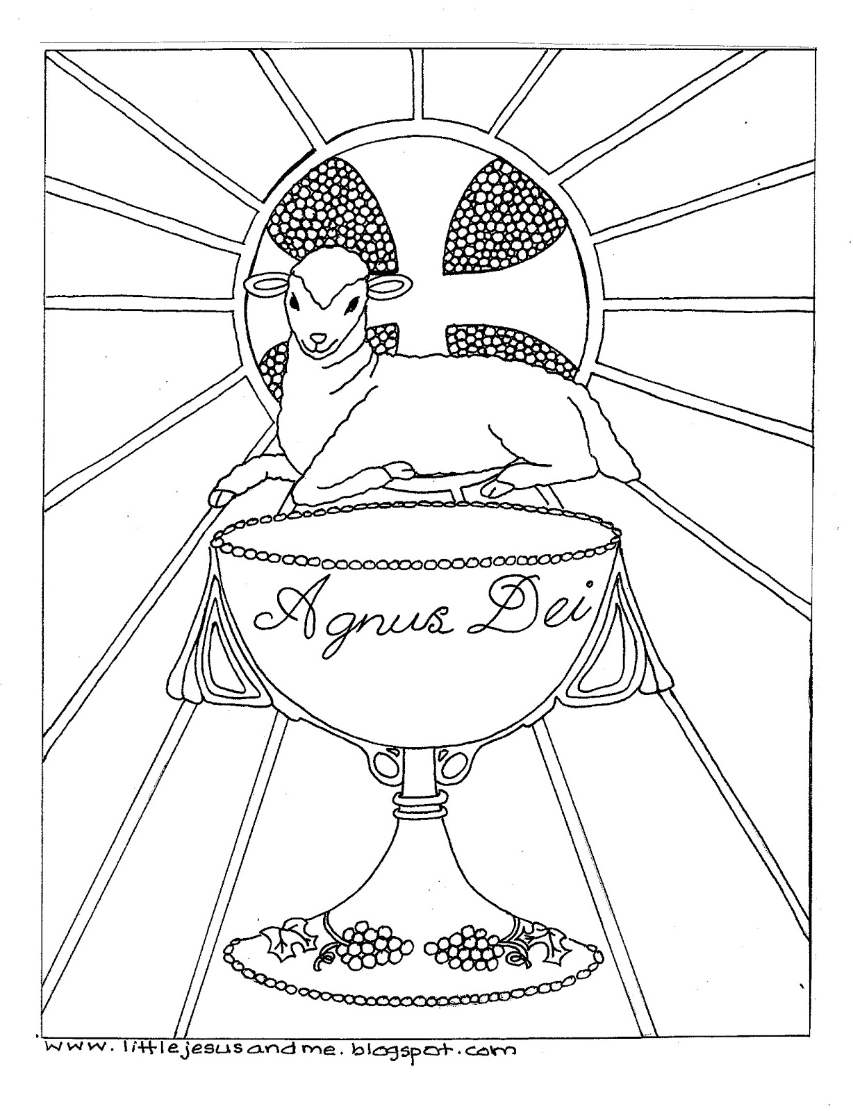 Coloring page: Lamb (Animals) #252 - Free Printable Coloring Pages