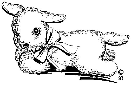 Coloring page: Lamb (Animals) #256 - Free Printable Coloring Pages