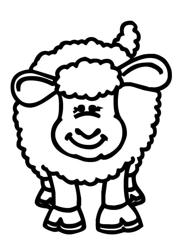 Coloring page: Lamb (Animals) #265 - Free Printable Coloring Pages