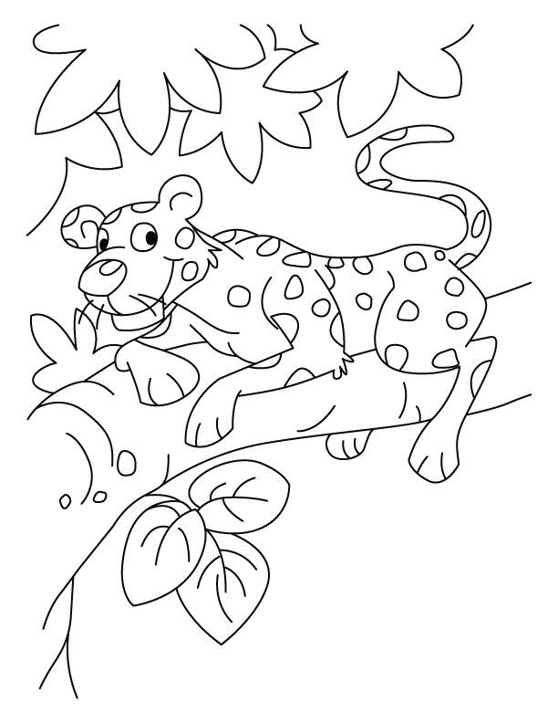 Coloring page: Leopard (Animals) #9744 - Free Printable Coloring Pages