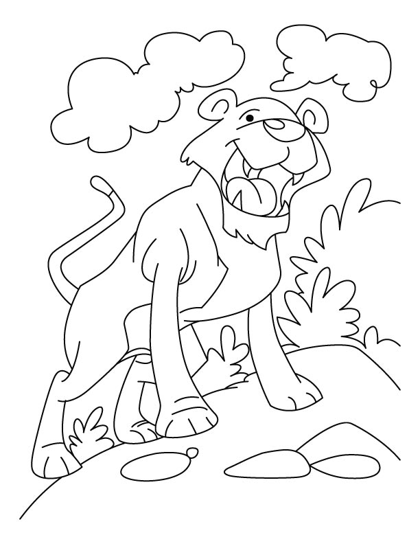 Coloring page: Leopard (Animals) #9752 - Free Printable Coloring Pages