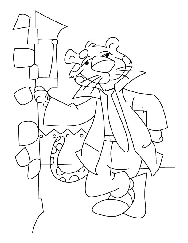 Coloring page: Leopard (Animals) #9793 - Free Printable Coloring Pages