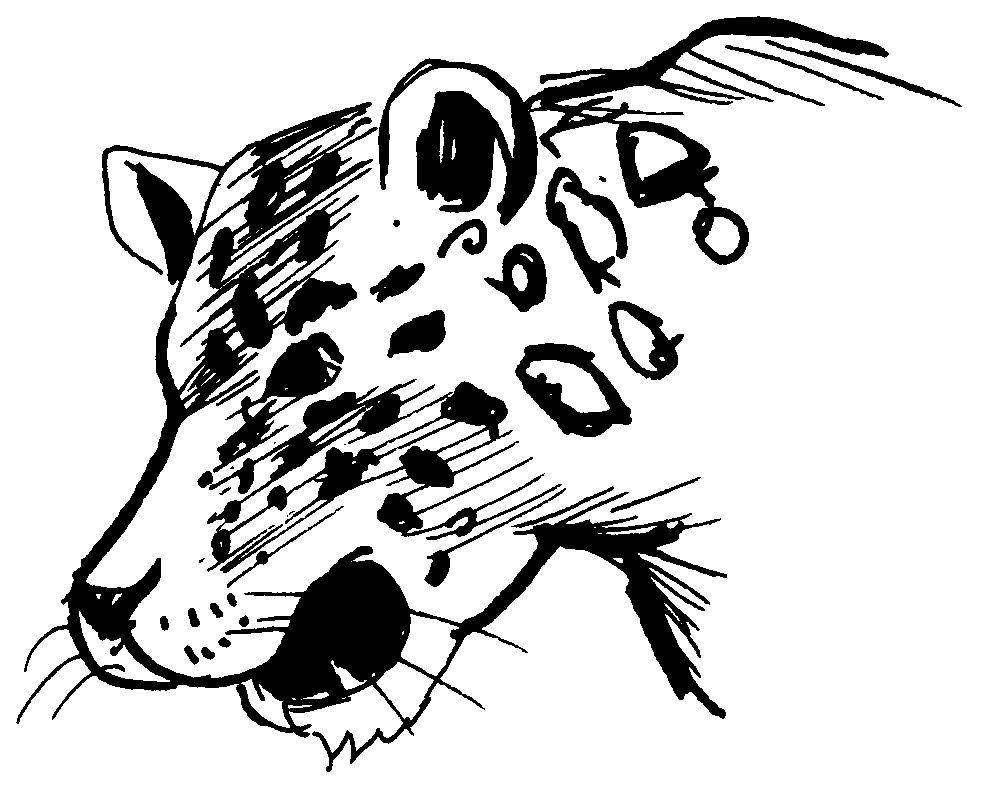 Coloring page: Leopard (Animals) #9807 - Free Printable Coloring Pages