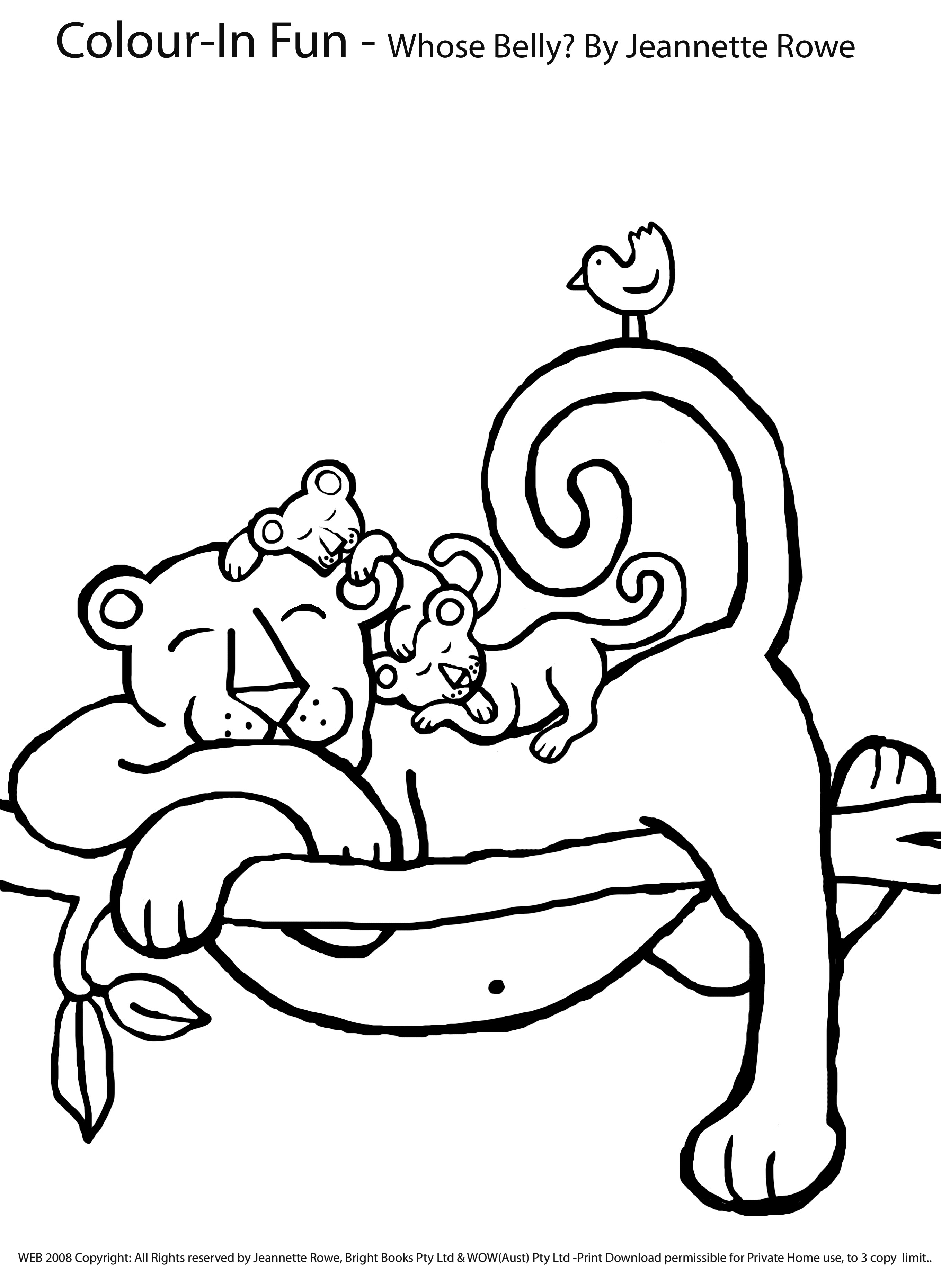Coloring page: Leopard (Animals) #9824 - Free Printable Coloring Pages