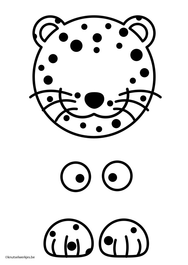 Coloring page: Leopard (Animals) #9848 - Free Printable Coloring Pages