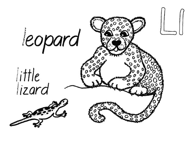 Coloring page: Leopard (Animals) #9871 - Free Printable Coloring Pages