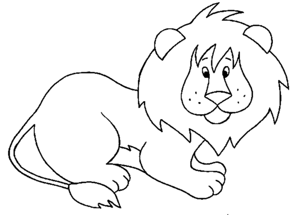 Coloring page: Lion (Animals) #10243 - Free Printable Coloring Pages