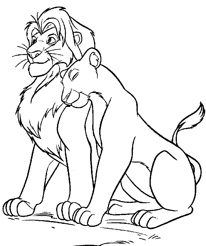 Coloring page: Lion (Animals) #10247 - Free Printable Coloring Pages