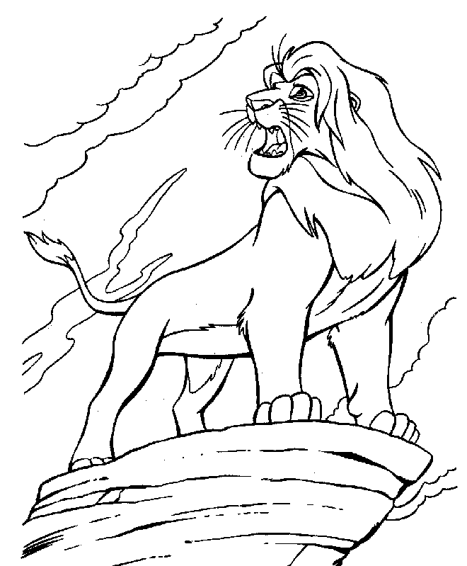 Coloring page: Lion (Animals) #10260 - Free Printable Coloring Pages
