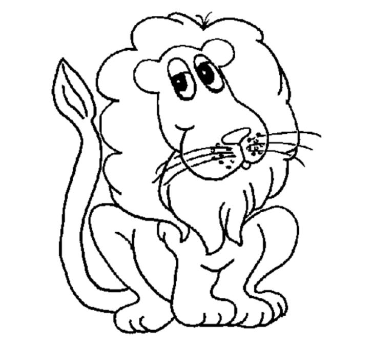Coloring page: Lion (Animals) #10261 - Free Printable Coloring Pages