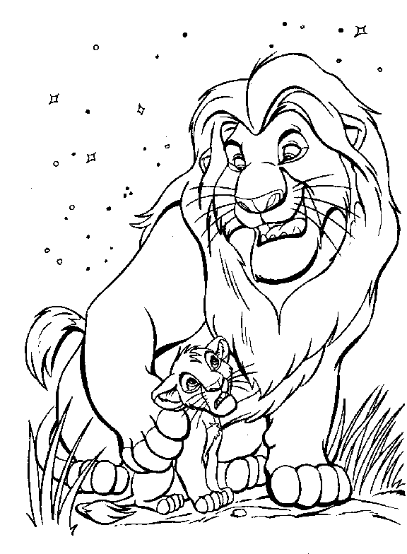 Coloring page: Lion (Animals) #10262 - Free Printable Coloring Pages