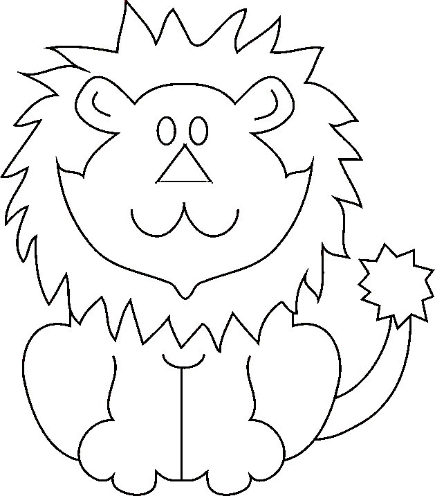 Coloring page: Lion (Animals) #10284 - Free Printable Coloring Pages