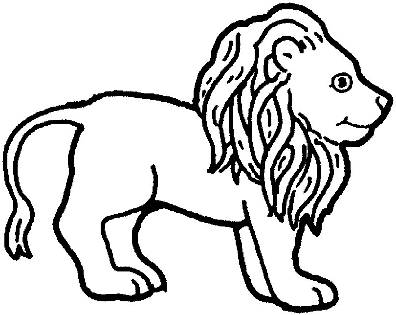 Coloring page: Lion (Animals) #10288 - Free Printable Coloring Pages
