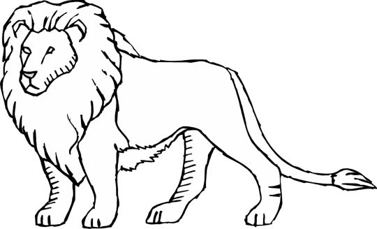 Coloring page: Lion (Animals) #10292 - Free Printable Coloring Pages