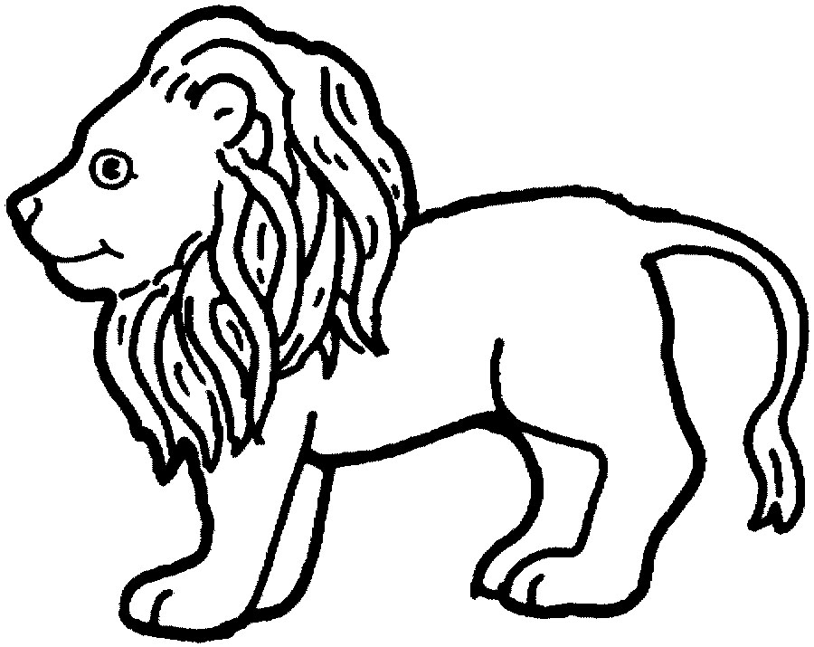 Coloring page: Lion (Animals) #10307 - Free Printable Coloring Pages