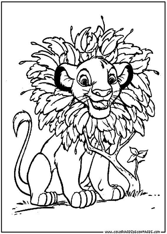 Coloring page: Lion (Animals) #10312 - Free Printable Coloring Pages