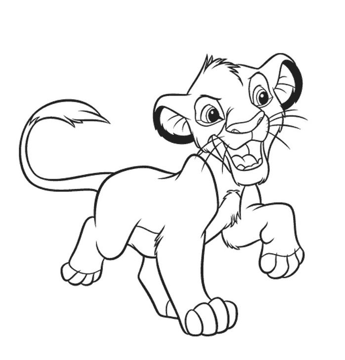 Coloring page: Lion (Animals) #10314 - Free Printable Coloring Pages