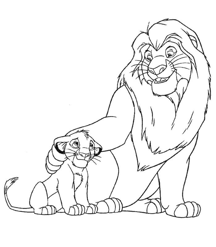 Coloring page: Lion (Animals) #10321 - Free Printable Coloring Pages