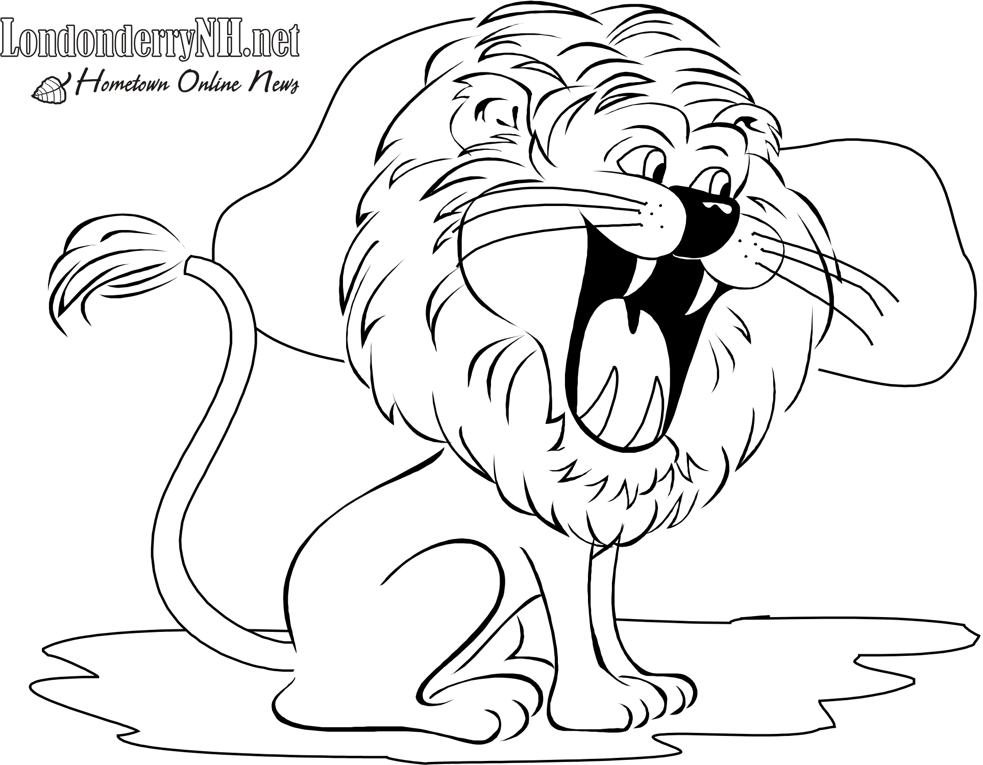 Coloring page: Lion (Animals) #10323 - Free Printable Coloring Pages
