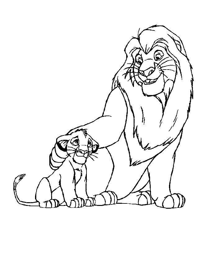 Coloring page: Lion (Animals) #10327 - Free Printable Coloring Pages